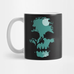 Wilderness Skull Mug